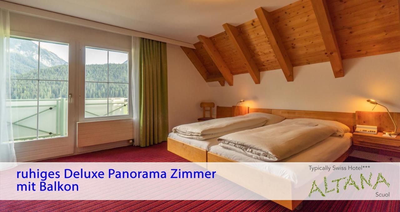 Typically Swiss Hotel Altana Scuol Exterior photo